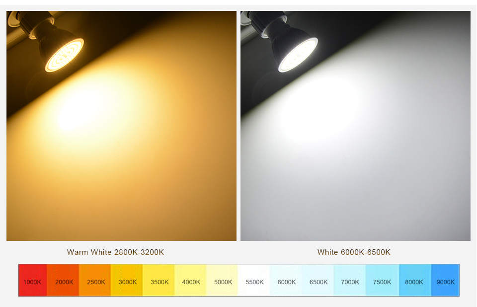 10Pcs GU10 MR16 220V LED light 3W 4W 5W 7W LED bulb spotlight LED Lamp Downlight Table Lamp ceiling Bombillas Lamparas