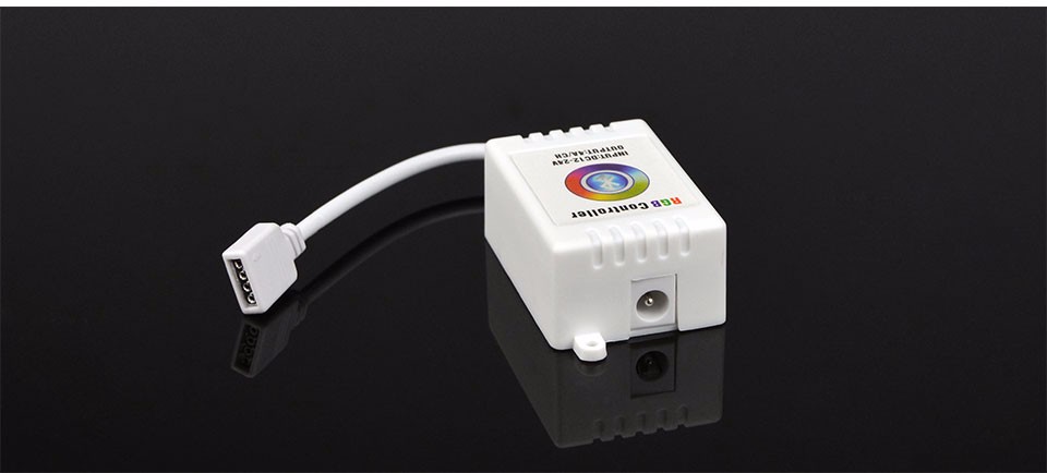 For 5050 3014 RGB LED Strip light DC12 24V Bluetooth LED RGB Controller Music Sound APP Control with IOS 6.0 Android 4.0