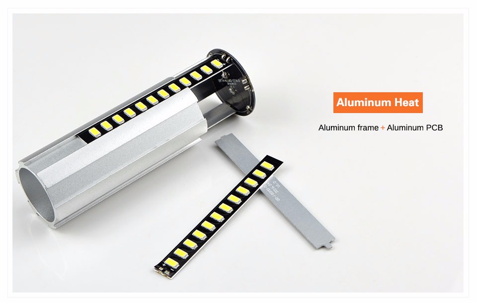 No Strobe LED bulb E27 E14 5W 7W 9W 12W 15W 18W 20W LED Corn light lamp 85 265V 5736SMD LED Spotlight Bulb