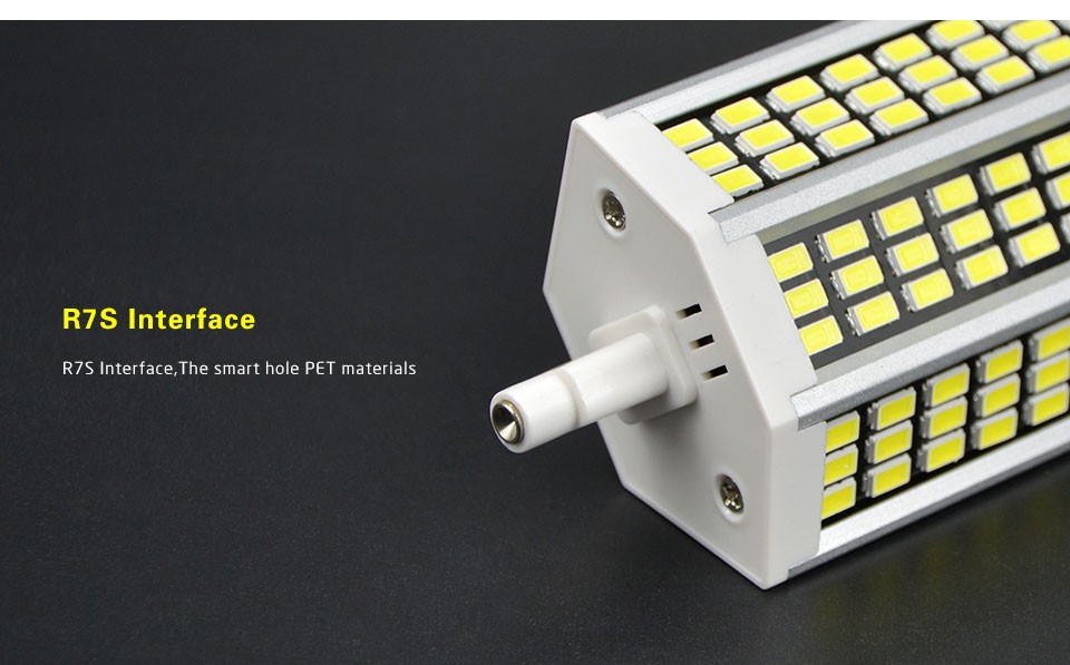 220V 5W 10W 13W 20W 78mm 118mm 135 189mm High lumen SMD 5736 LED R7S Horizontal Plug Light lawn lamp Floodlight Spot Bulb