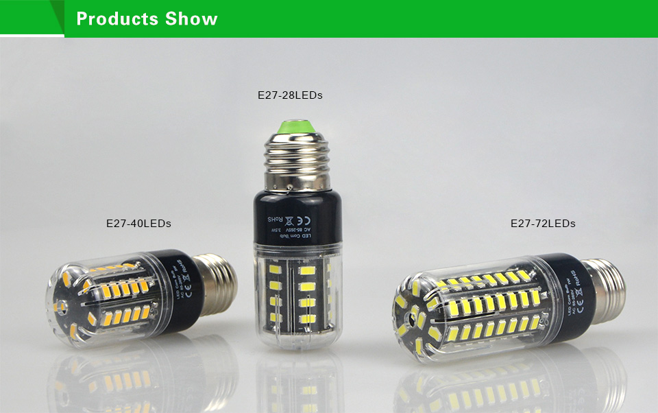 220V 110V LED Bulb LED lamp LED Light E27 E14 lamparas 3W 5W 7W 8W 12W 15W 85 265V SMD 5736 Ampoule Candle Luz Spotlight