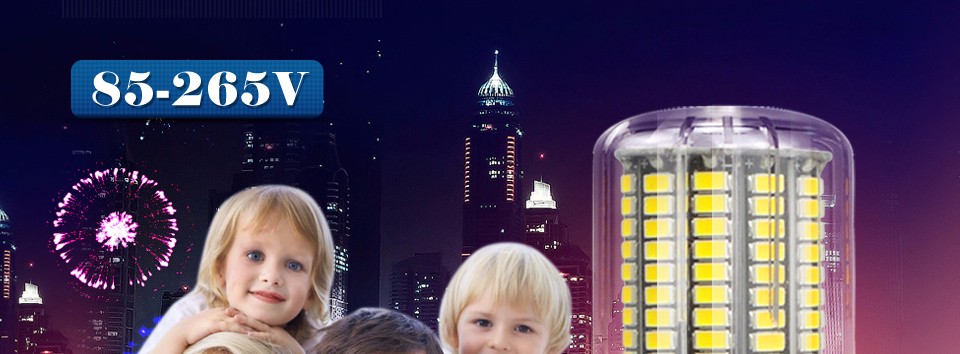 LED night light E27 220V 110V 3W 5W 7W 9W 12W 15W LED Corn Bulb SMD 5736 LED lamp home light