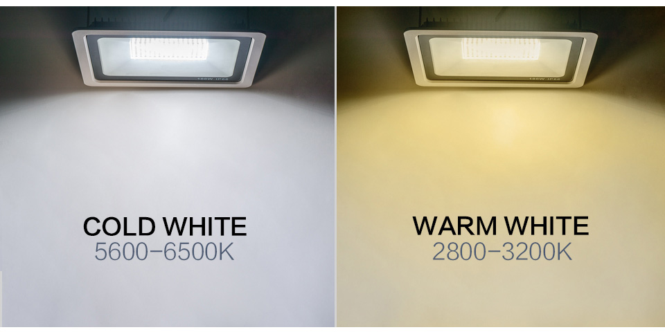 LED Floodlight PIR Motion Sensor 220V 10W 20W 30W 50W 100W Cold Warm White Reflector Waterproof IP66 Outdoor Induction Lighting