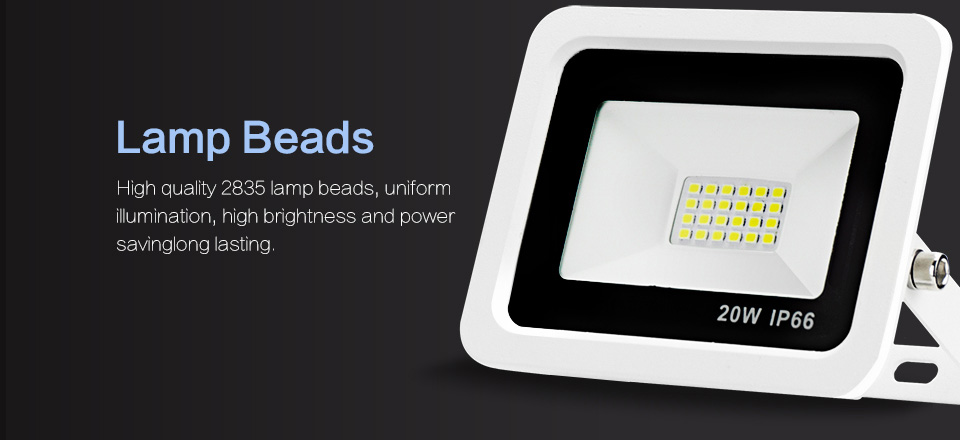 LED Floodlight PIR Motion Sensor 220V 10W 20W 30W 50W 100W Cold Warm White Reflector Waterproof IP66 Outdoor Induction Lighting