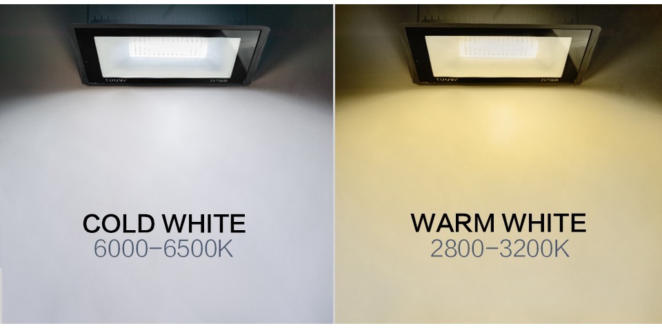 Flood light led projector 100W 50W Natural Street lamp with sensor 220V Auto Delay foco led exterior outdoor lighting Wall lamp