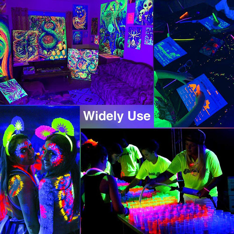 10W 30W 50W Ultra Violet LED Black Light Outdoor UV Led Flood Light Waterproof Purple Flood Light for Bar Halloween Dance Party
