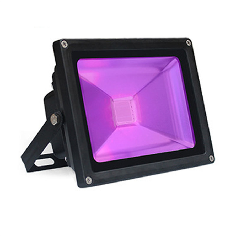 10W 30W 50W Ultra Violet LED Black Light Outdoor UV Led Flood Light Waterproof Purple Flood Light for Bar Halloween Dance Party