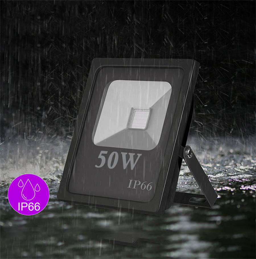 30W 50W UV Black Light IP66 Waterproof LED Purple Flood Light Blacklight Party Light For Stage Aquarium Neon Glow Decor