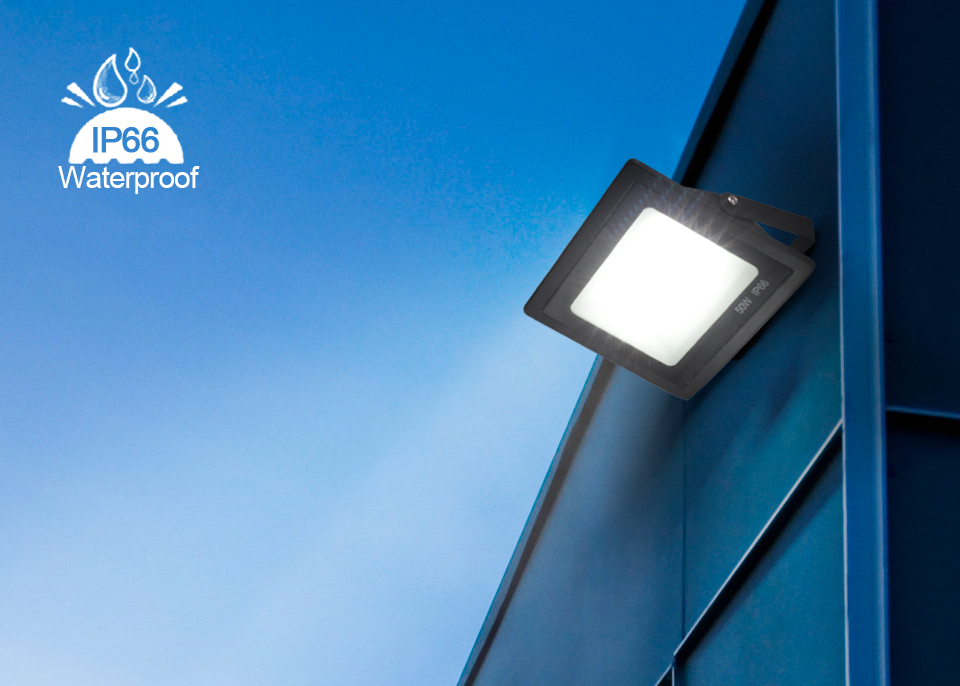 Flood light led AC 220V 240V Waterproof IP66 Outdoor led light 30W 50W 100W 150W 200W LED Spotlight Street Lamp Projector