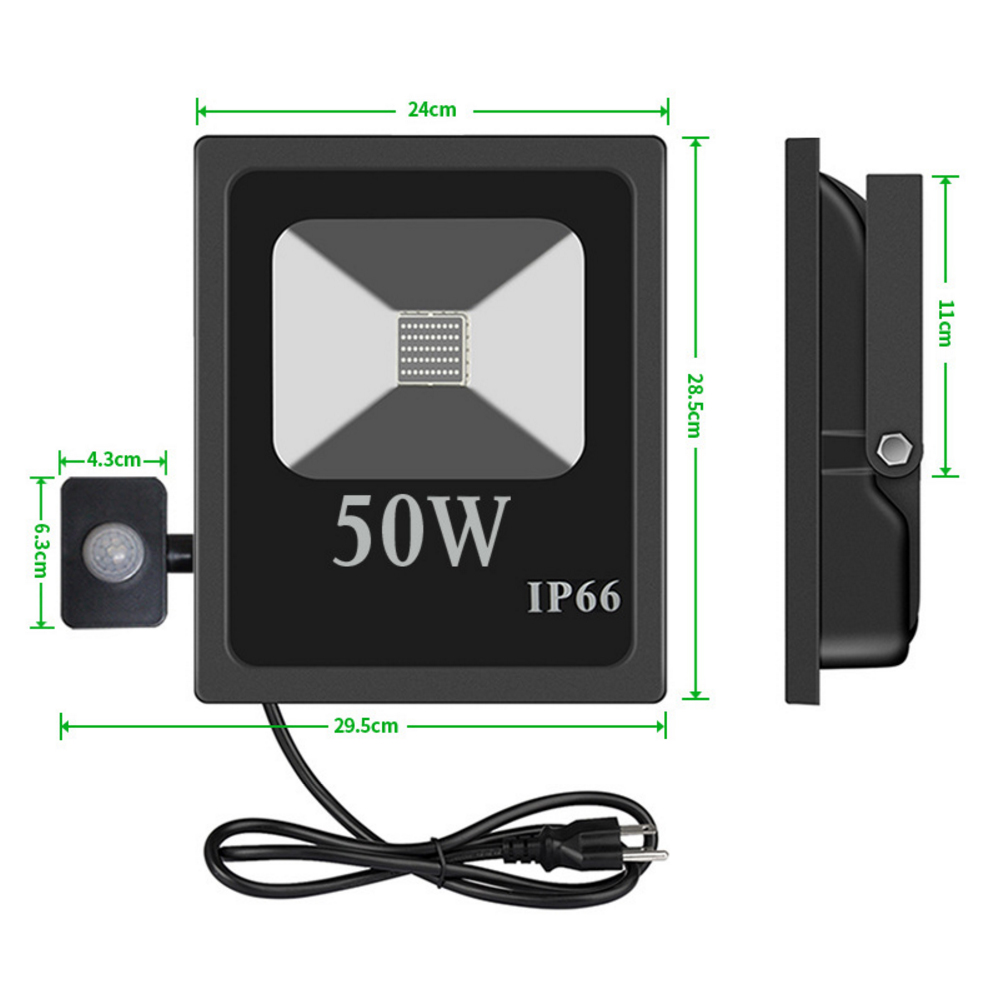 10W 20W 30W 50W 100W Induction LED UV Flood Light AC85-265V IP66 Waterproof COB Stage Spotlight UV Black Light Party Lighting