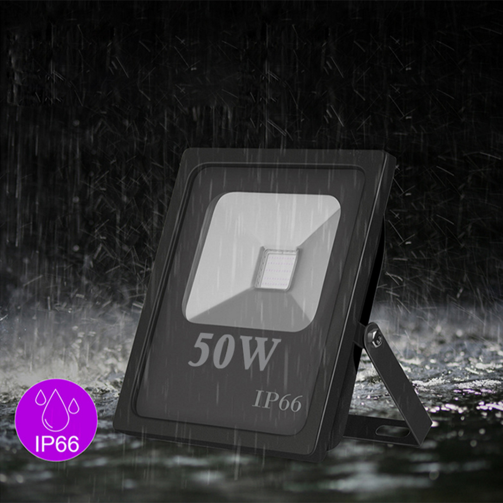 10W 20W 30W 50W 100W Induction LED UV Flood Light AC85-265V IP66 Waterproof COB Stage Spotlight UV Black Light Party Lighting