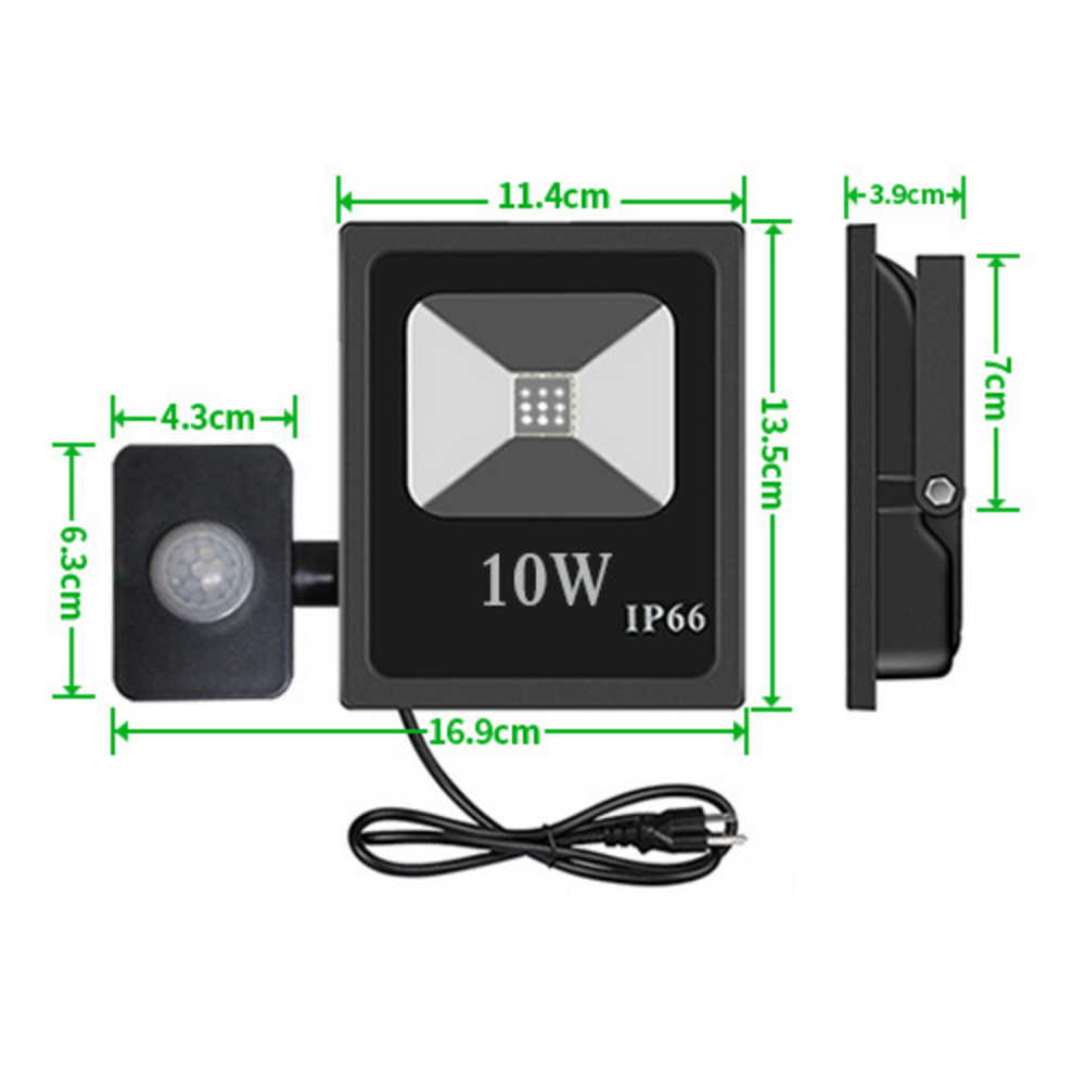 10W 20W 30W 50W 100W Induction LED UV Flood Light AC85-265V IP66 Waterproof COB Stage Spotlight UV Black Light Party Lighting
