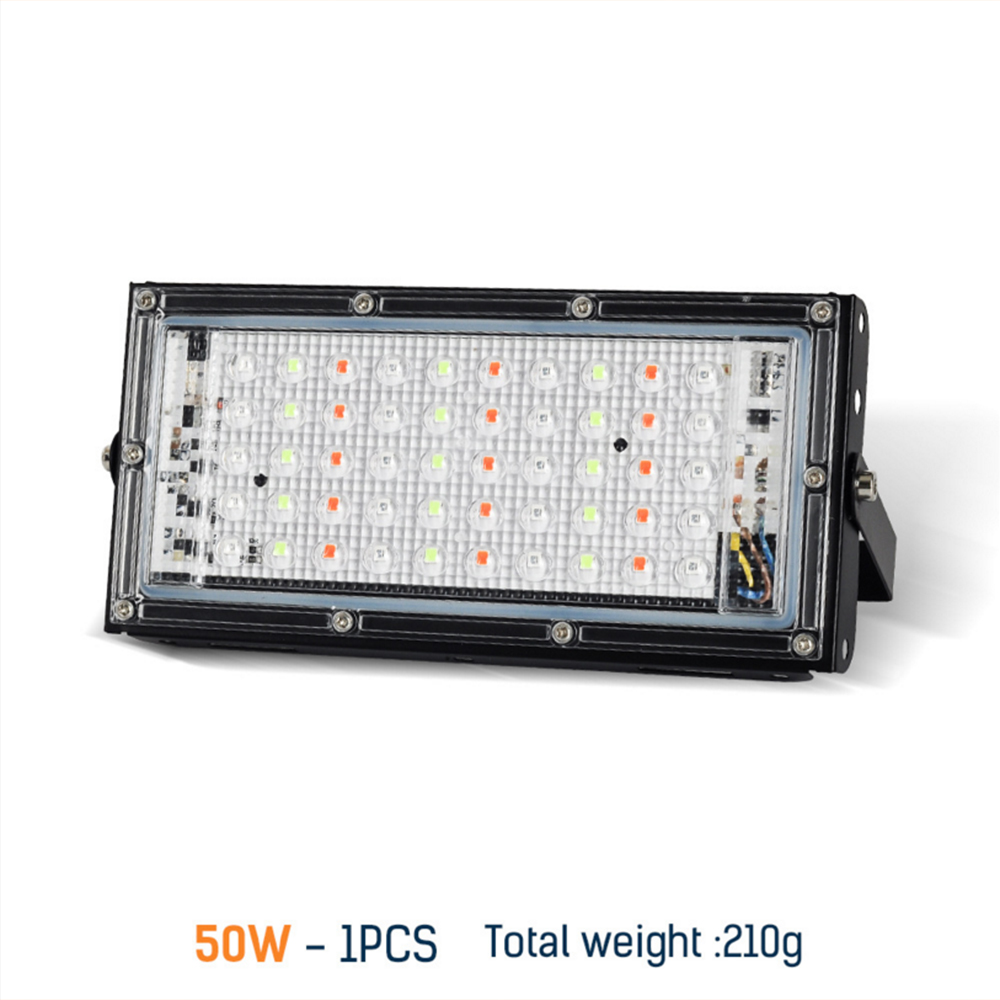 LED Spotlight 220V 50W RGB LED Floodlight with Remote Control IP66 Waterproof Led Reflector Lamp Garden Projecteur Led Exterieur