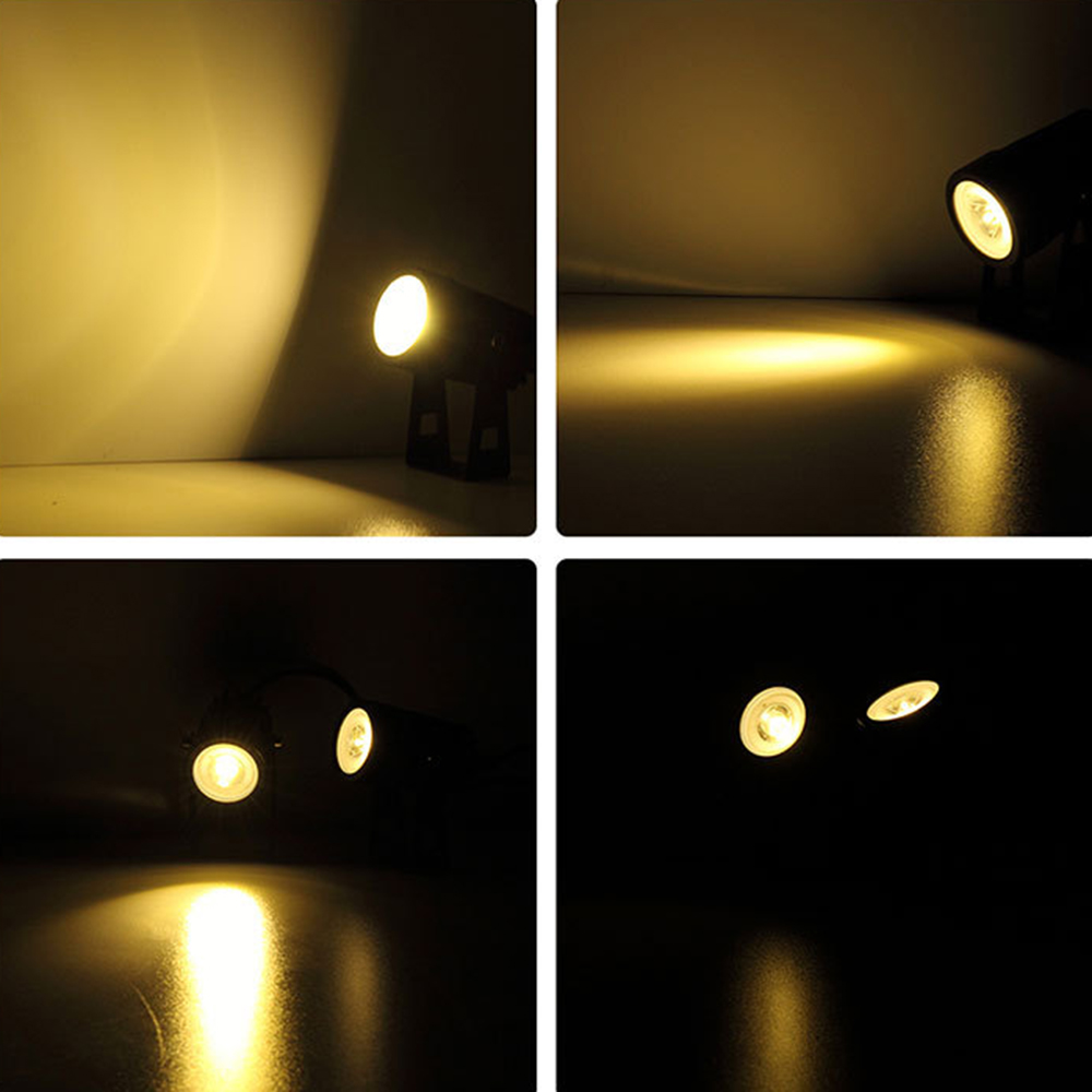 4pcs Set Outdoor Garden Landscape Light 220V 240V Super bright LED Lawn Lamp COB Waterproof Spike Lights Path Yard Spotlight