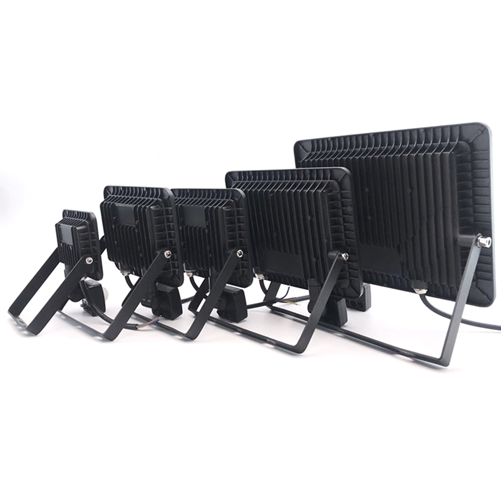 6000K LED Floodlight 220V 240V PIR Motion Sensor Outdoor LED Spotlight 10W 20W 30W 50W 100W Led Reflector Home Garden Lighting