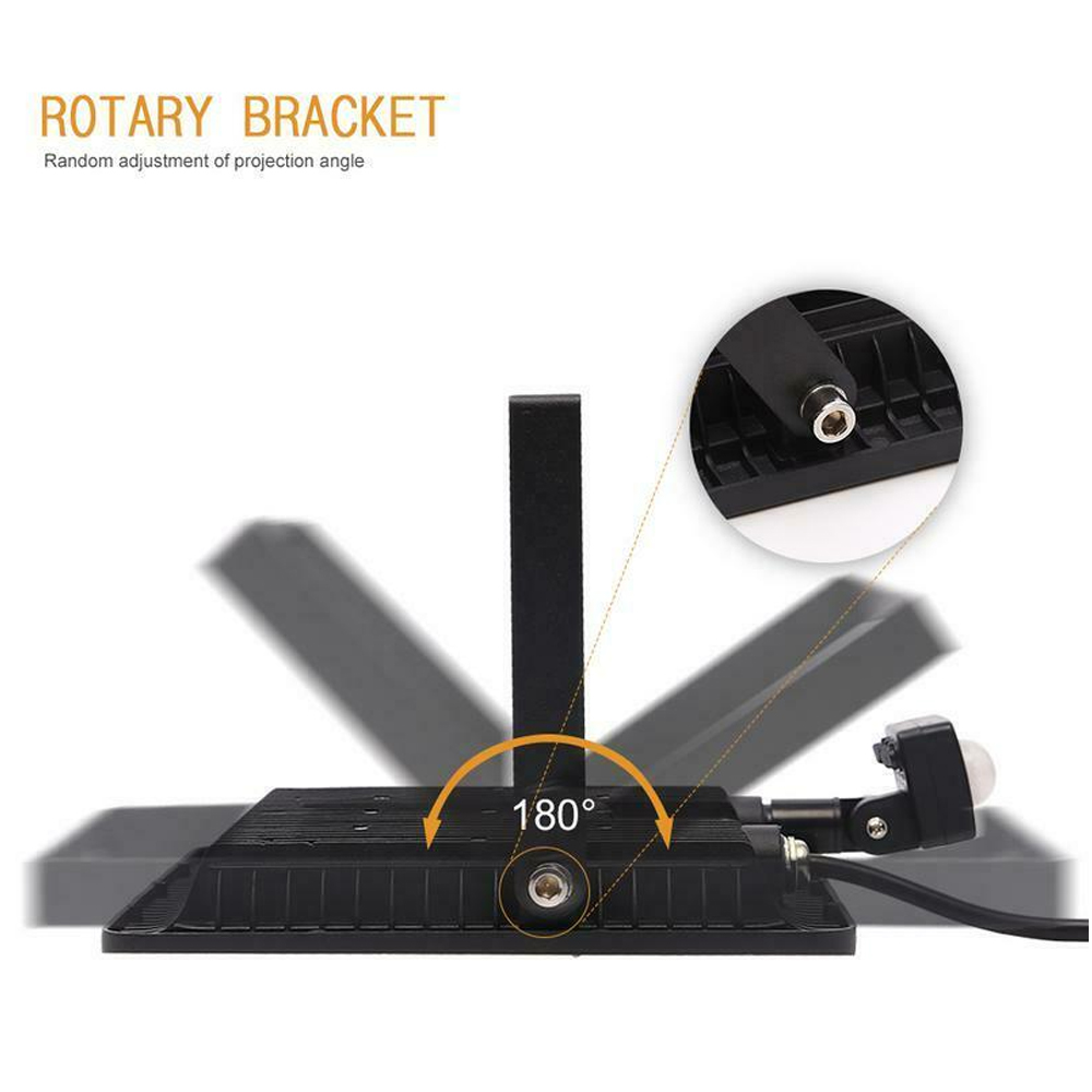 6000K LED Floodlight 220V 240V PIR Motion Sensor Outdoor LED Spotlight 10W 20W 30W 50W 100W Led Reflector Home Garden Lighting