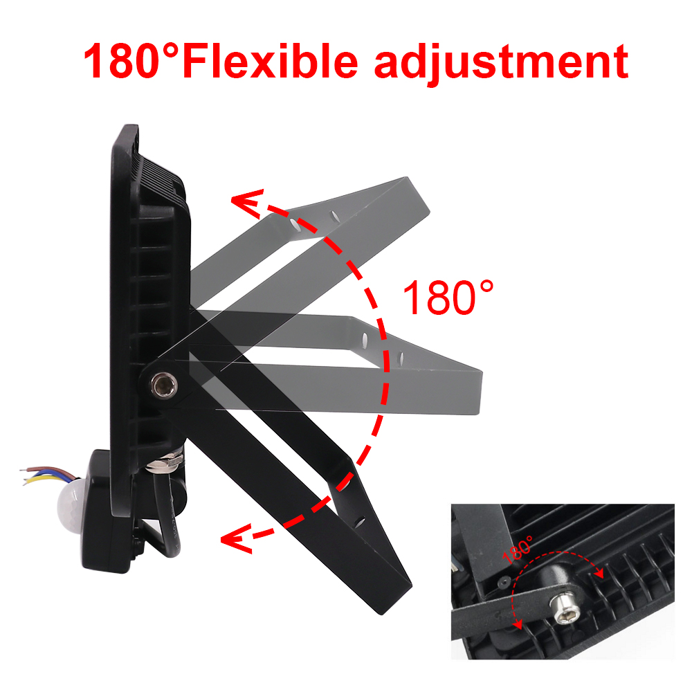 LED Flood Light AC175-265V High Brightness IP66 Waterproof Outdoor Lighting 10W 20W 30W 50W LED Spotlight Wall Floodlights