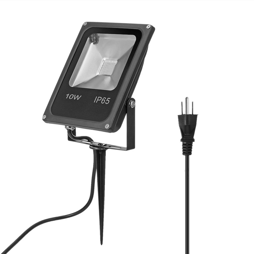 Led Spotlight Outdoor Waterproof RGB Flood Light 10W 20W AC 85-245V Reflector Projector Lamp With RGB Remote Controller EU/UK/US