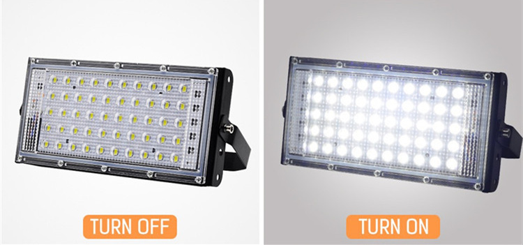 50W LED flood light AC 220V 230V 240V outdoor searchlight spotlight IP65 waterproof projector street lamp landscape lighting