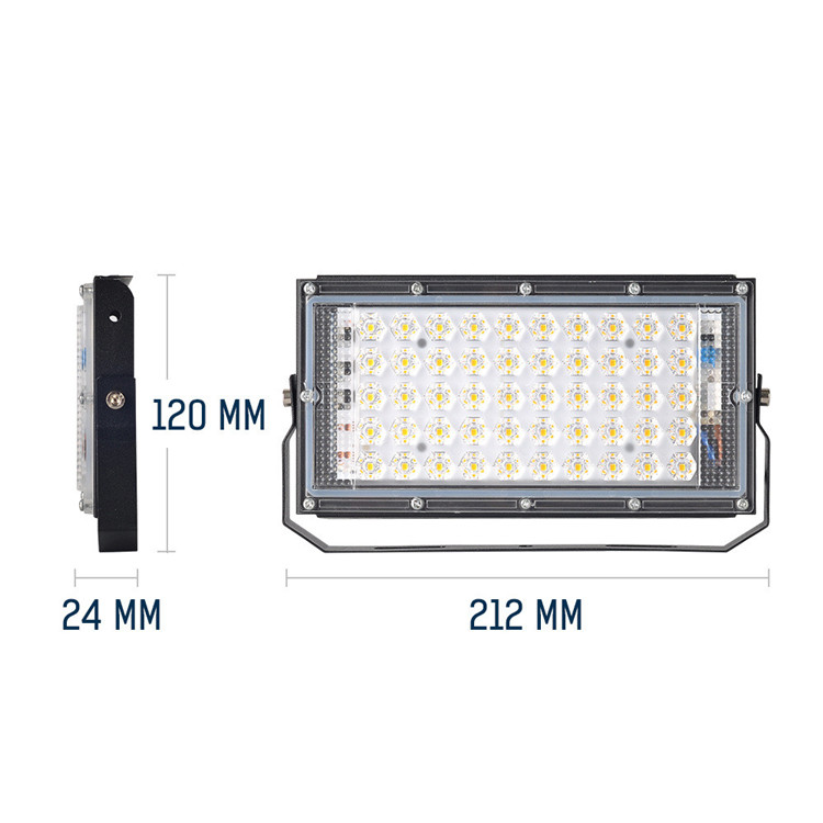 50W LED flood light DC 12V-85V outdoor travel searchlight spotlight IP65 waterproof projector street light landscape lighting