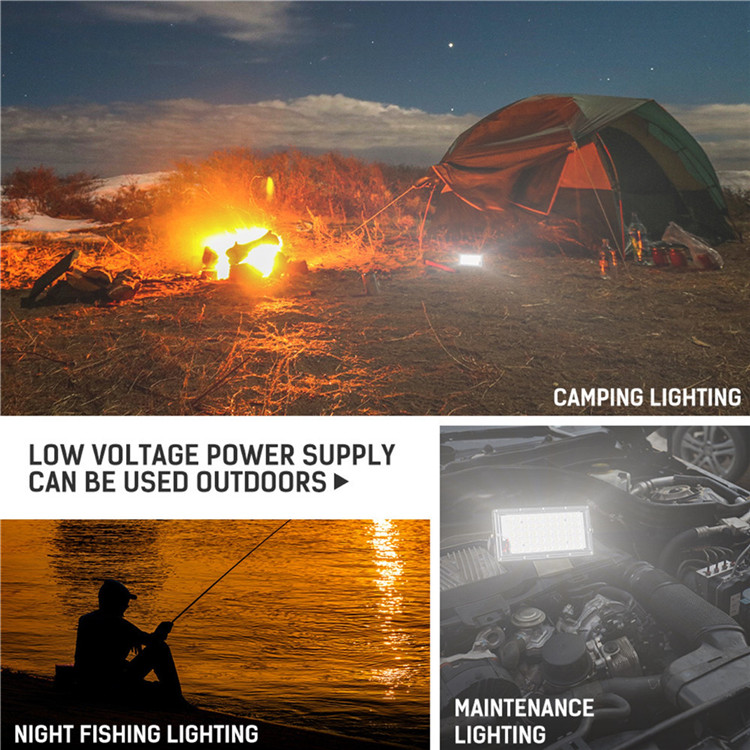 50W LED flood light DC 12V-85V outdoor travel searchlight spotlight IP65 waterproof projector street light landscape lighting