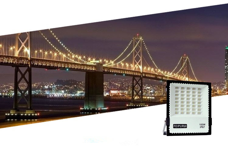 LED 50W 100W 150W 200W flood light AC 85-265V waterproof IP67 spotlight outdoor lighting garden wall hanging street light