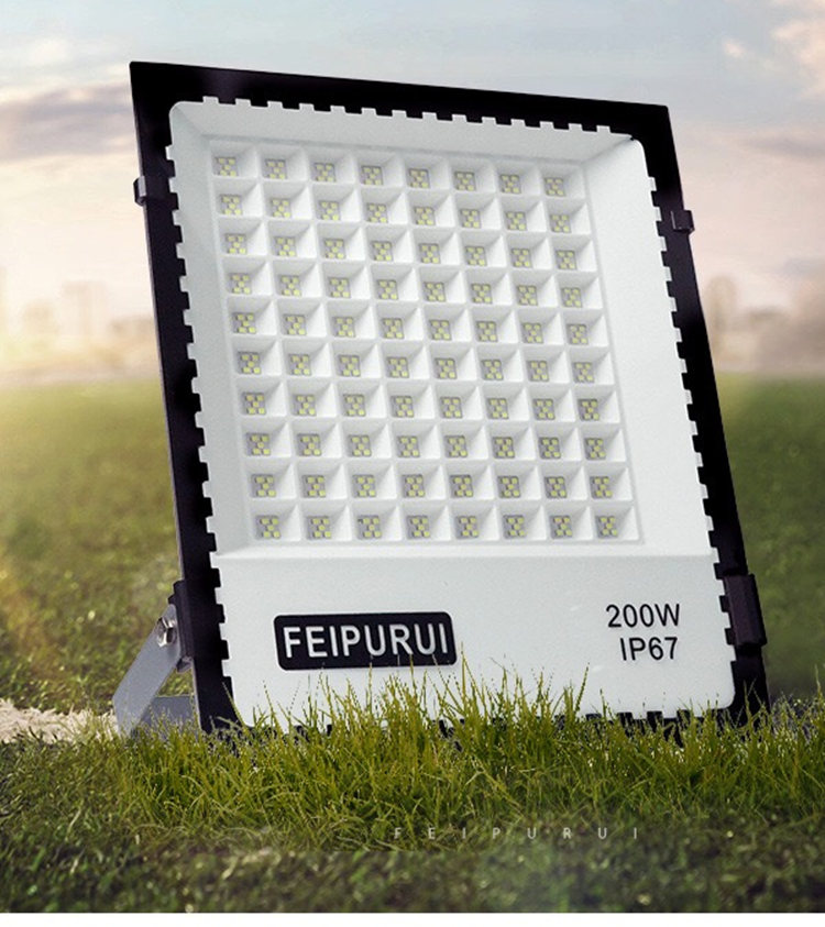 LED 50W 100W 150W 200W flood light AC 85-265V waterproof IP67 spotlight outdoor lighting garden wall hanging street light