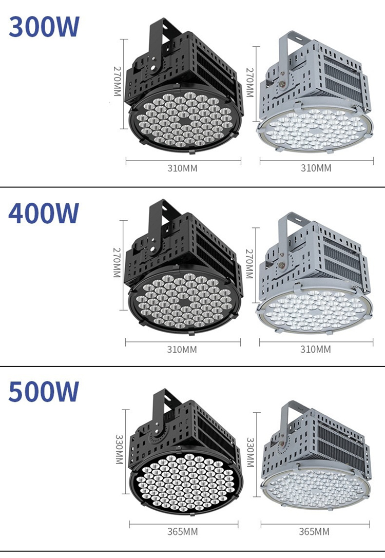 High power Floodlight 200W/300W/400W/500W/1000W AC 220V waterproof LED spotlight outdoor construction engineering lighthouse