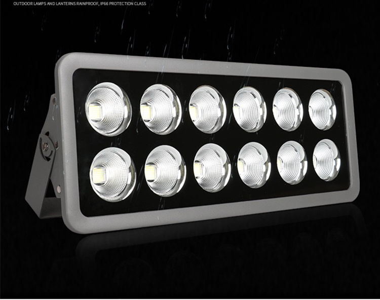 High power 200W / 500W/400W/600W outdoor IP66 waterproof LED flood light AC 110/220V spotlight outdoor bridge villa tunnel light
