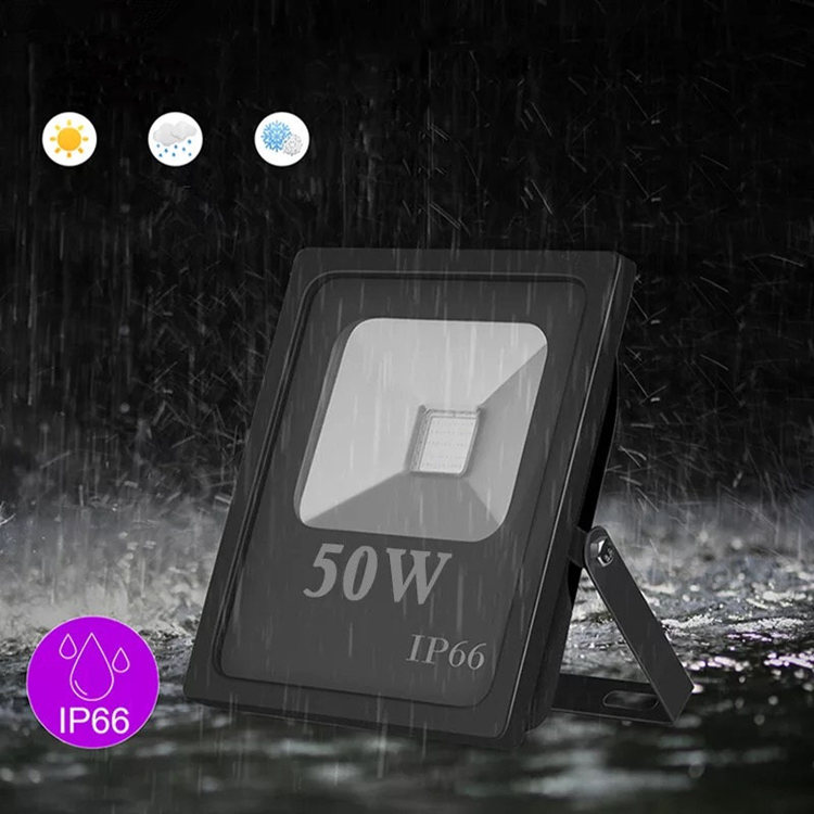 30W-100W US UK EU plug LED Flood Light Waterproof AC85-265V Purple DJ Disco Nightclub KTV Festival Party Stage Lighting Effect