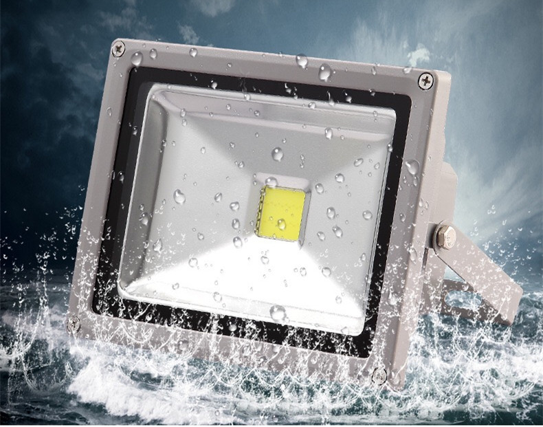 LED 100W 200W 300W 400W wall-mounted high-brightness lighting spotlight advertising outdoor waterproof rust-proof floodlight