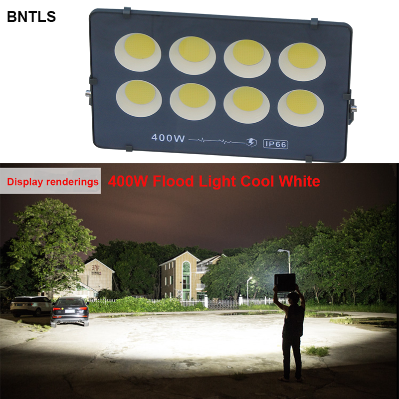 2 PCS /Lot LED Flood light 100W 200W 300W 400W 500W 600W Led high-power projection lamp outdoor lighting advertising light