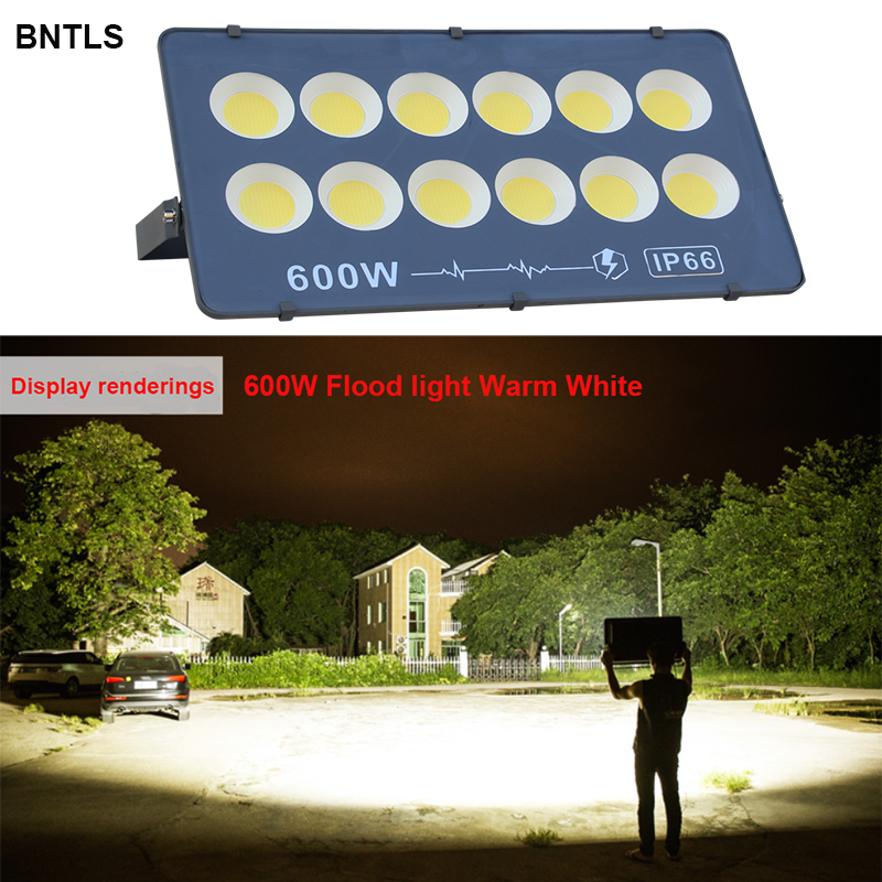 2 PCS /Lot LED Flood light 100W 200W 300W 400W 500W 600W Led high-power projection lamp outdoor lighting advertising light
