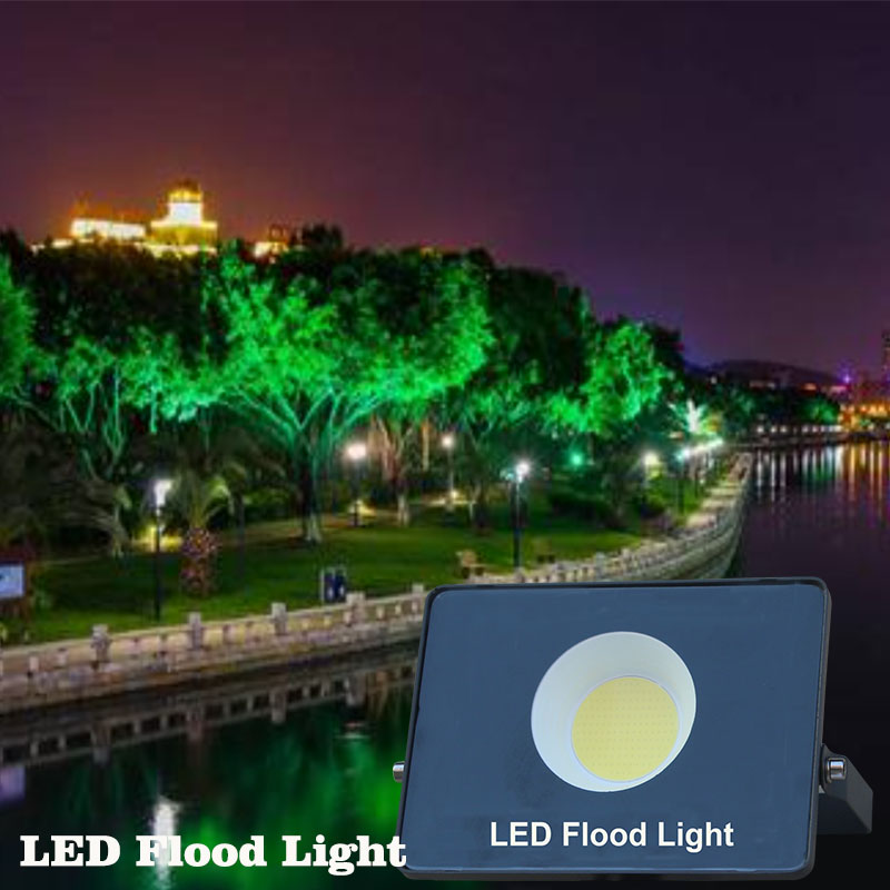 2 PCS /Lot LED Flood light 100W 200W 300W 400W 500W 600W Led high-power projection lamp outdoor lighting advertising light