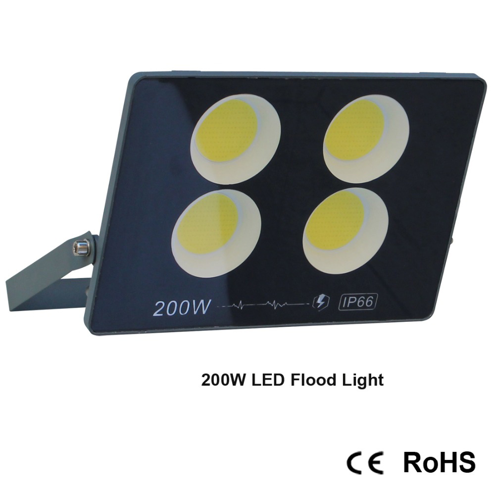 2 PCS /Lot LED Flood light 100W 200W 300W 400W 500W 600W Led high-power projection lamp outdoor lighting advertising light