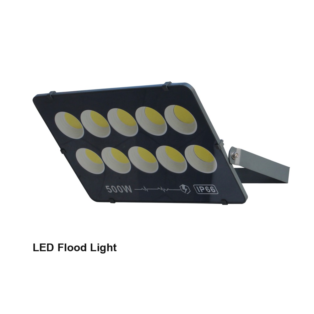 2 PCS /Lot LED Flood light 100W 200W 300W 400W 500W 600W Led high-power projection lamp outdoor lighting advertising light