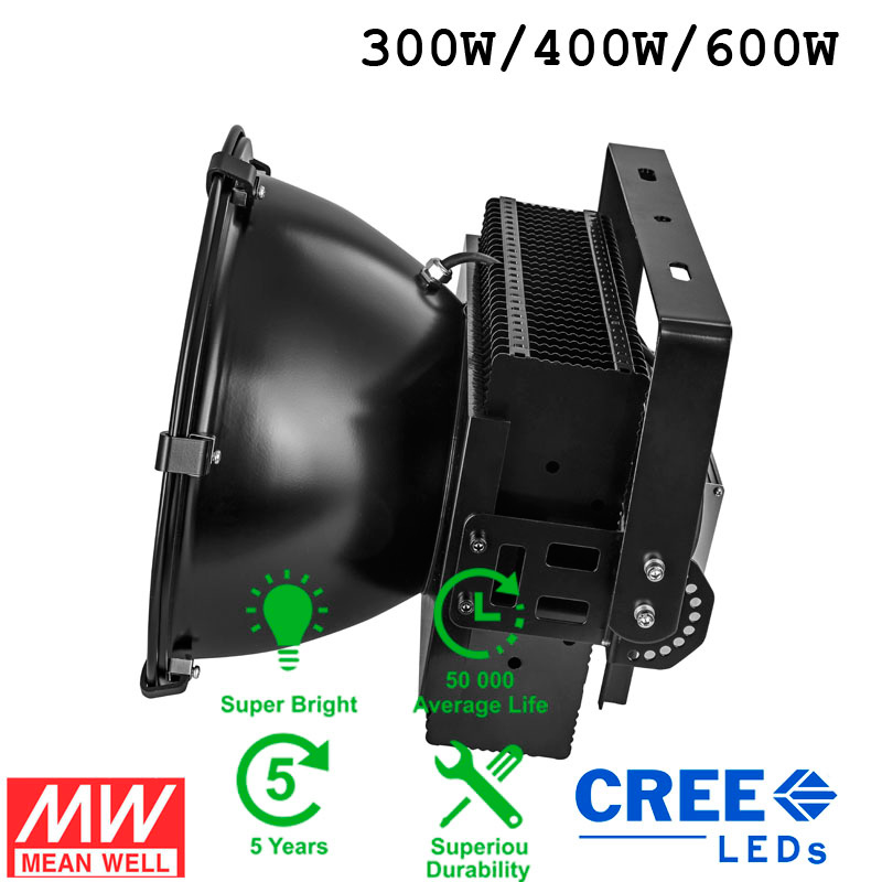 floodlight adjustable wattage led flood light 200W 300W 400W