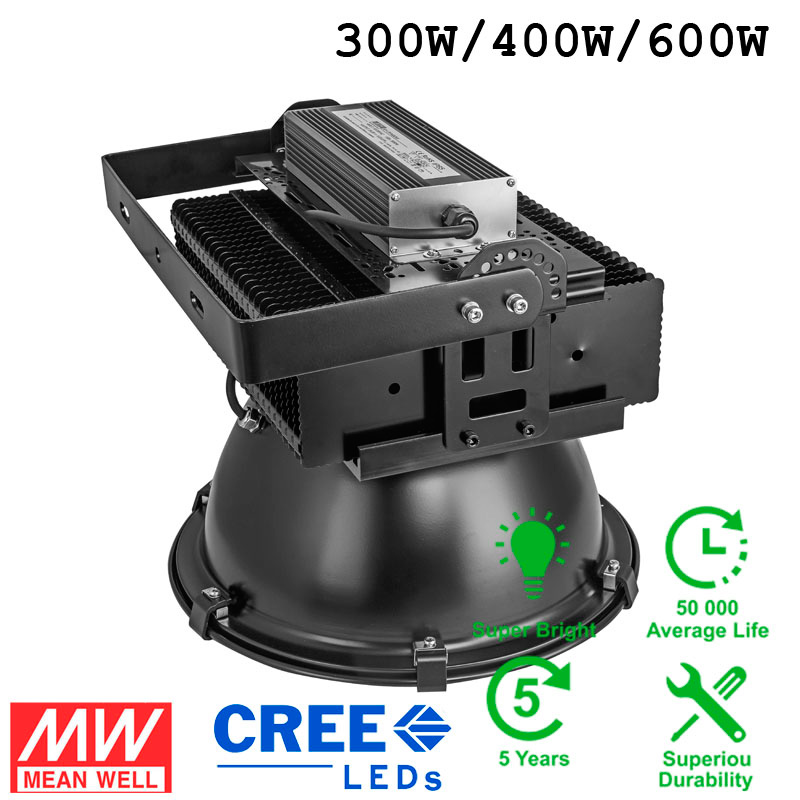 floodlight adjustable wattage led flood light 200W 300W 400W