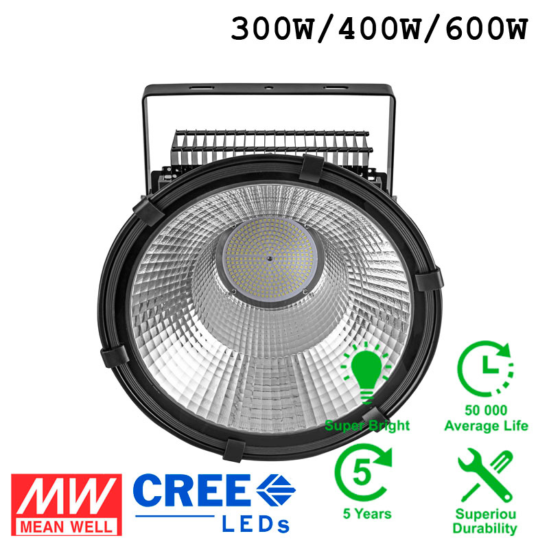 floodlight adjustable wattage led flood light 200W 300W 400W