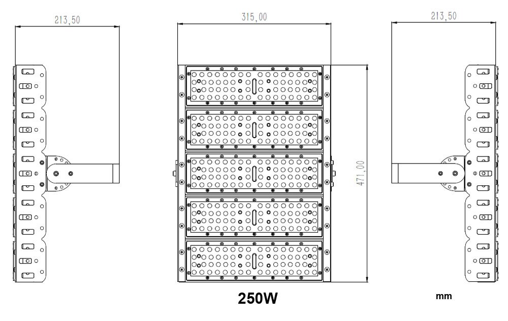100W 150W 200W 300W 500W Flood light Lighting LED Flood Light outdoor IP65 AC 170-265V Waterproof LED Spotlight Refletor Gargen