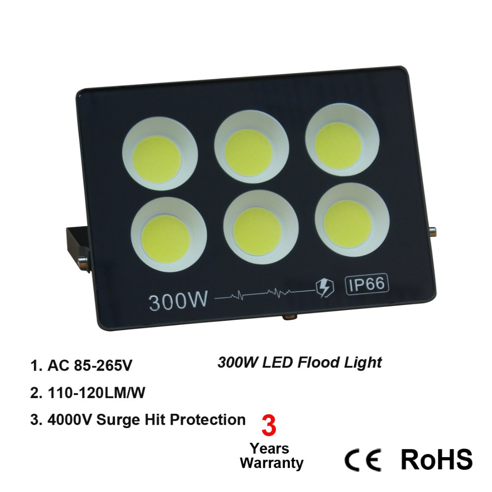 100W 200W LED Light Outdoor Lights 100W (500W Incandescent Equivalent) 5000K Daylight Waterproof ETL Listed Floodlights White