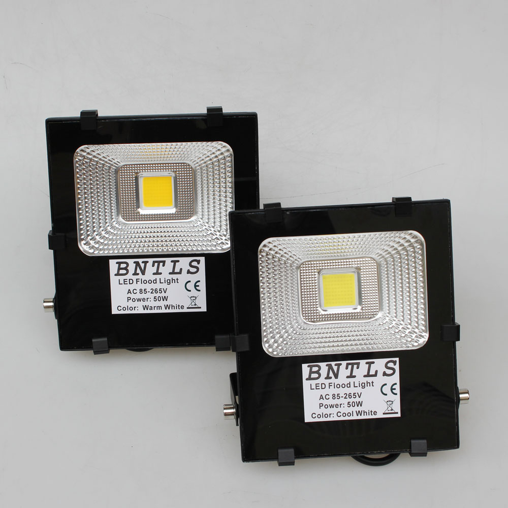 30W 50W 100W 1PCS Ultrathin LED Flood Light IP65 110V 220V LED Spotlight Refletor Outdoor Lighting Wall Lamp Floodlight