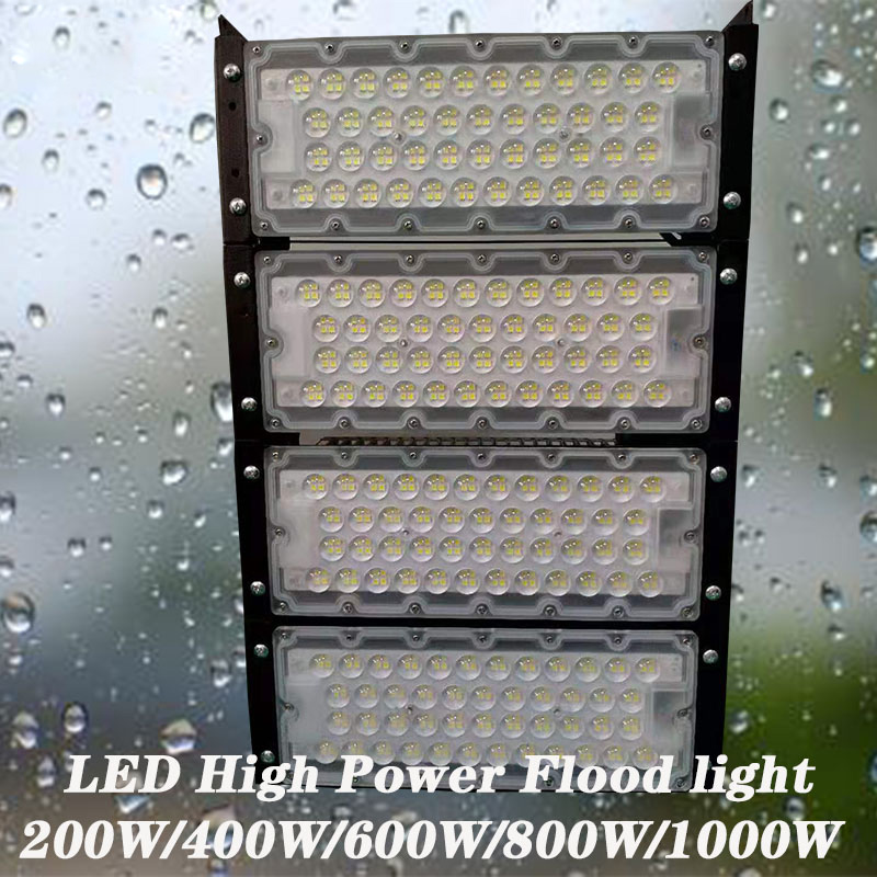 2 PCS/LOT LED Tunnel Light 800W 1000W Flood Light Outdoor Spot Lighting Lamp Waterproof IP65 Stadium light projector light