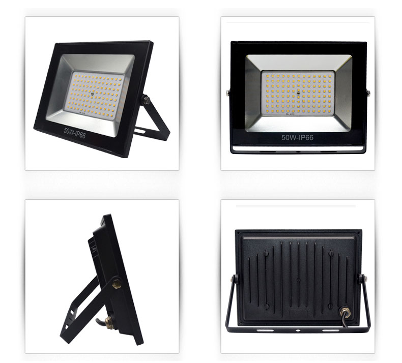 220V LED FloodLight 10W 30W 50W 100W Reflector LED Flood Light Waterproof IP66 Spotlight Wall Outdoor Lighting Warm Cold White