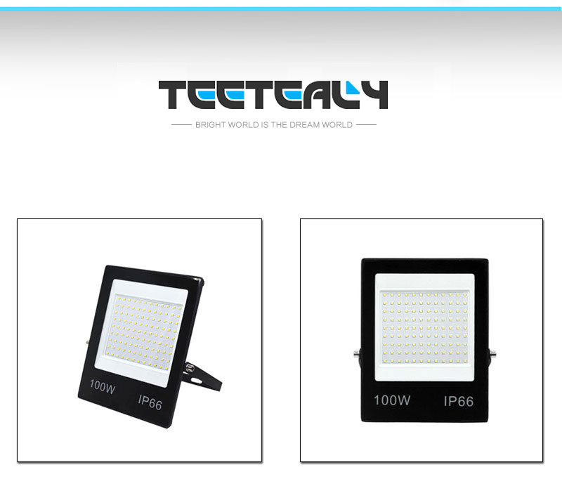 LED Flood Light 220V 50W 100W 150W 30W 20W 10W High Brightness IP66 Waterproof Outdoor Lighting LED Spotlight Wall Floodlights