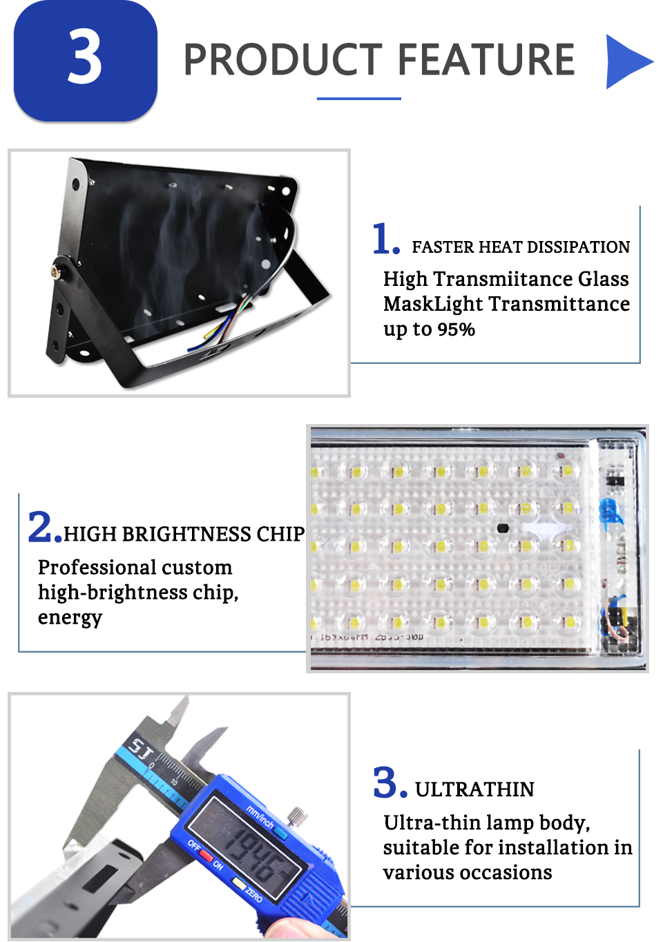 10pcs LED Flood Light 50W led Floodlight 2835 SMD 220V 240V LED street Lamp waterproof IP65 outdoor Lighting led cob spotlight