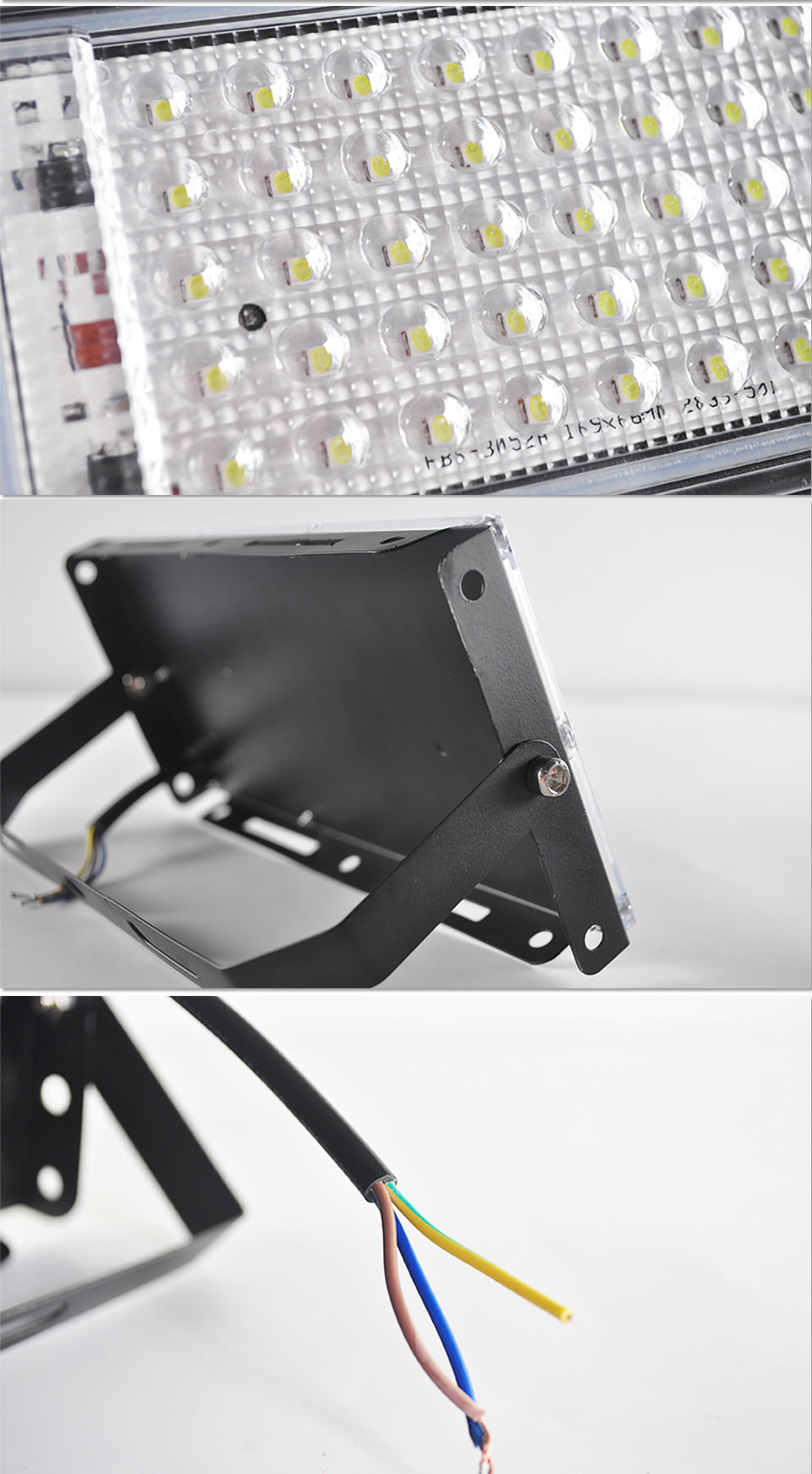 10pcs LED Flood Light 50W led Floodlight 2835 SMD 220V 240V LED street Lamp waterproof IP65 outdoor Lighting led cob spotlight