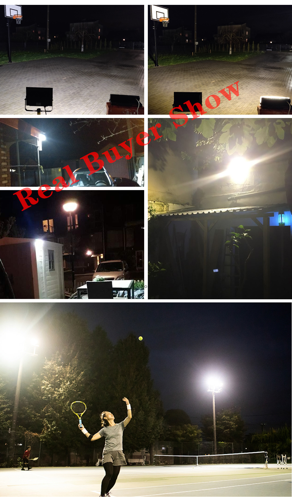 150W Floodlight LED Spotlight Outdoor Lighting AC 220V 240V Garden Flood Light LED Spot Light Focos Reflector Street Wall Lamp