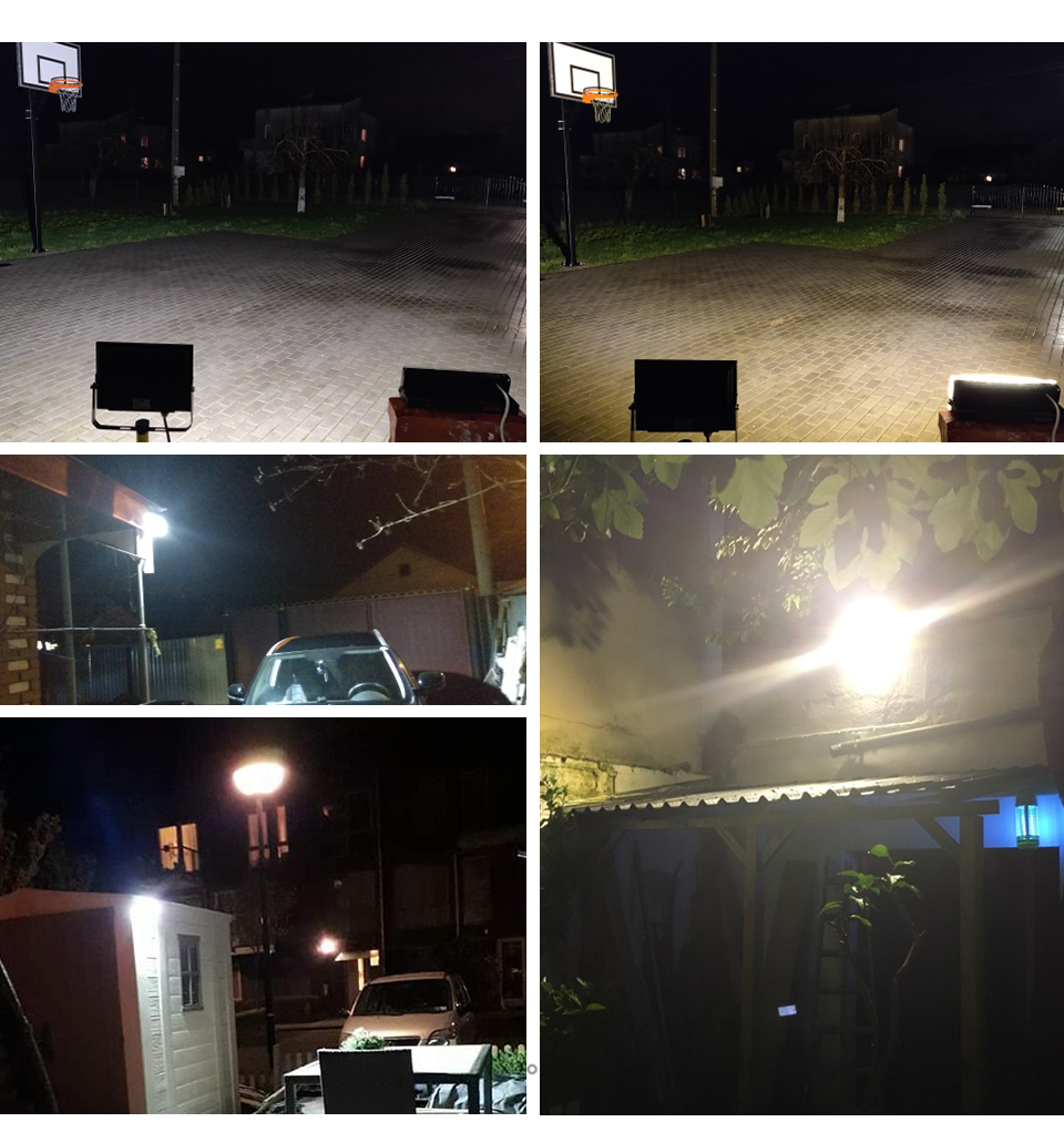Flood Light LED Street Lamp Outdoor Spotlight Garden Lighting 100W AC 220V 240V Focus Spot Light LED Floodlight Projector