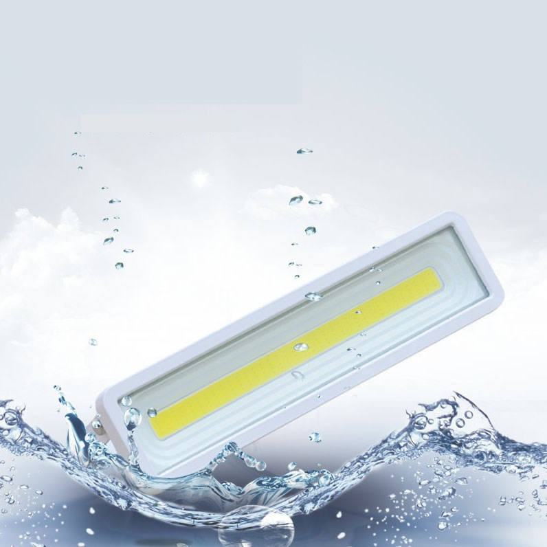 Ultrathin LED Floodlight 220V 50W LED Bulb Outdoor Wall Spotlight Refletor Flood Light Waterproof Smart IC Landscape Light